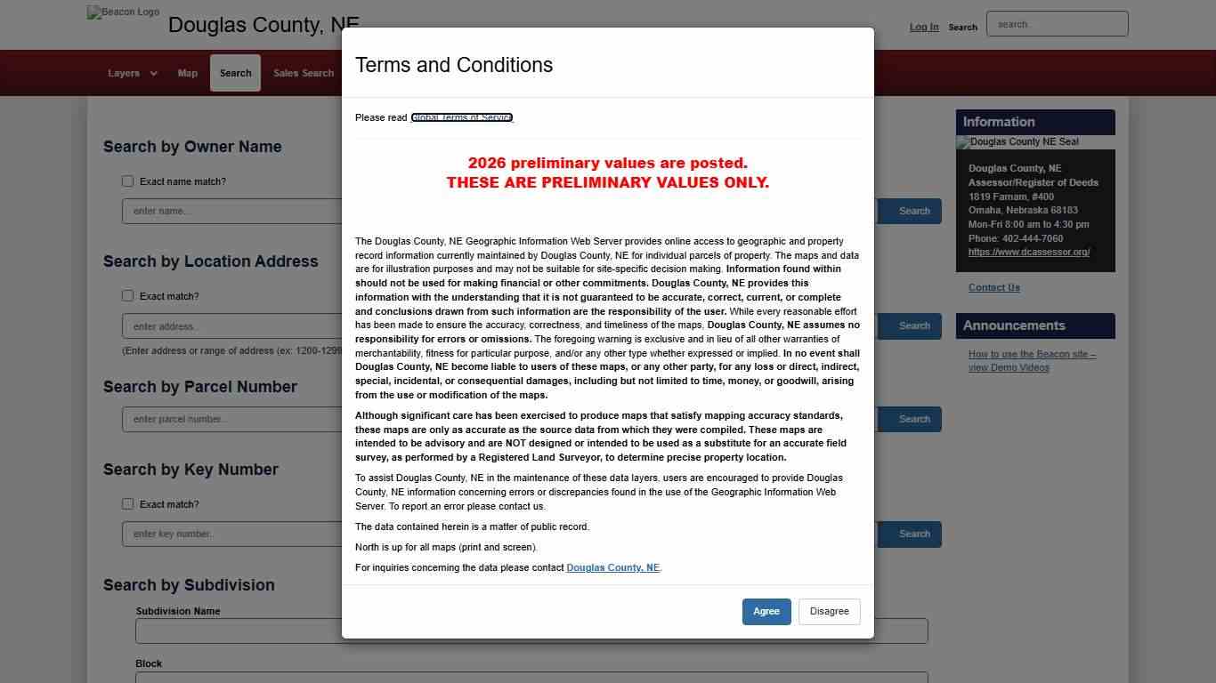 Beacon - Douglas County, NE - Search