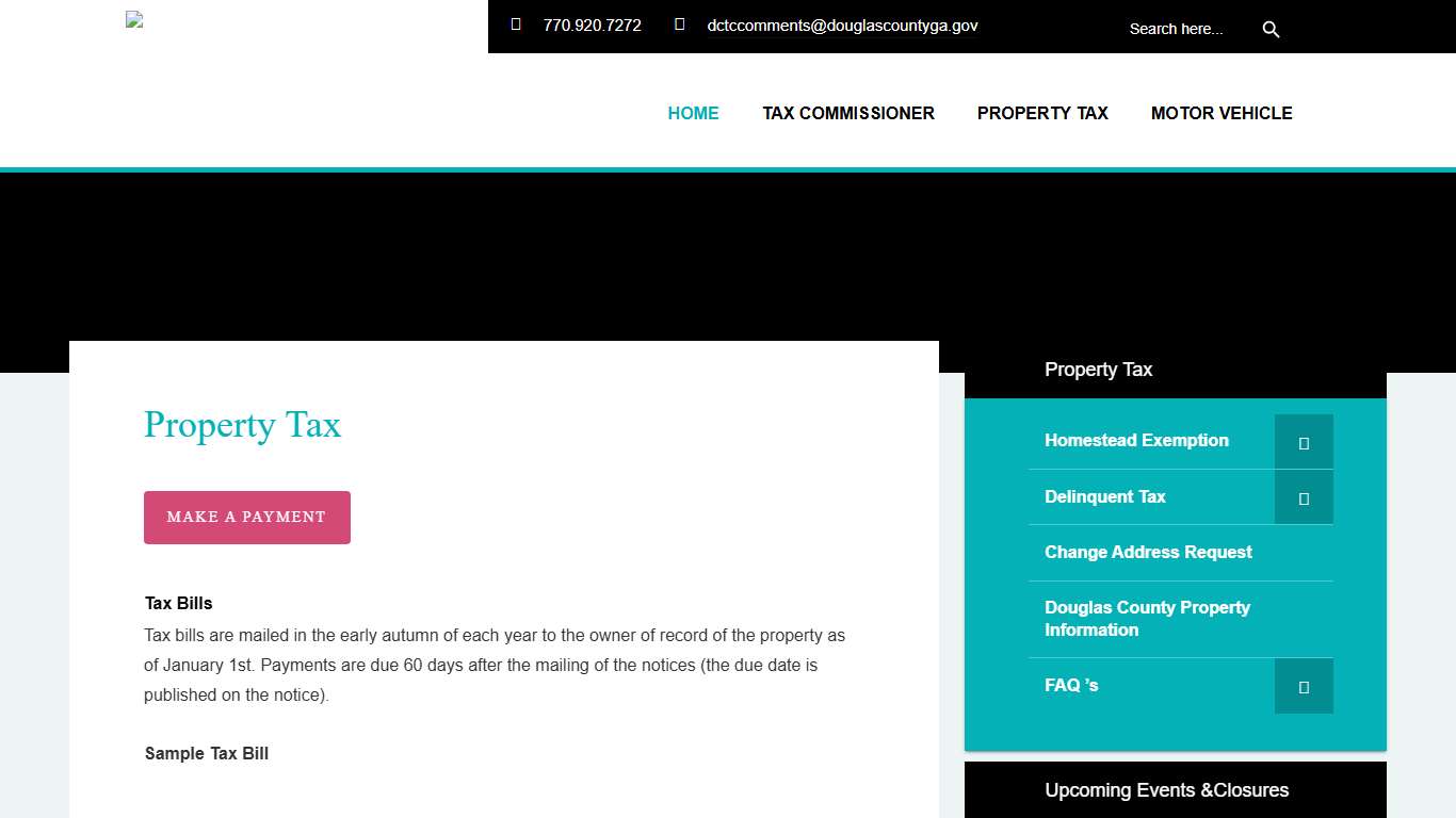 Property Tax Information